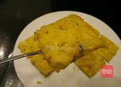 Illustration of how to make potato shredded egg pancake 19