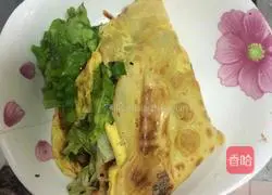 Illustration of how to make pancakes and fruits 4