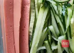 Illustration of how to make black rice sushi 1