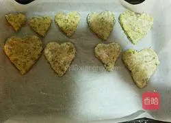 Illustration of how to make crispy spinach pancakes 9