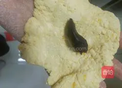 Pumpkin bean paste cake recipe 6