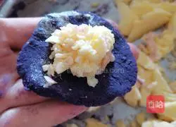 Cheese Purple Sweet Potato Cake Recipe Illustration 3