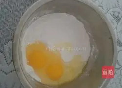 Illustration of how to make egg glutinous rice cakes 4