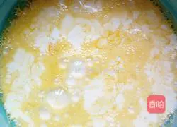 Illustration of how to make whole egg tarts without whipping cream 4