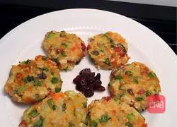 Illustration of how to make pan-fried potato and rice pancakes 8