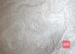 Illustration of making glutinous rice cakes 1