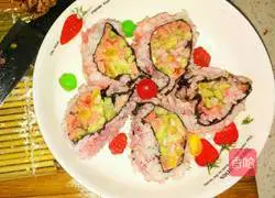 Sakura Sushi Illustration of how to do it 6