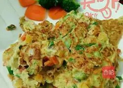 Colorful Fruit and Vegetable Egg Pancakes Illustration of how to do it 8