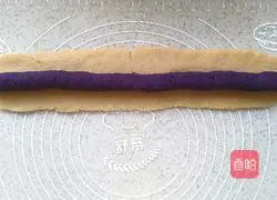 Illustration of how to make purple sweet potato cake 8