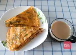 Illustration of how to make spicy cabbage pancake🥞5