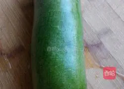 Illustration of how to make meat and radish pie 1