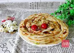 Thousand-layer scallion pancake recipe 13