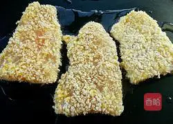 Illustration of how to make cheese dragon fish steak 7