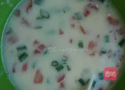 Illustration of how to make love egg pancake 6