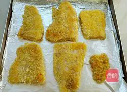 Illustration of how to make cheese dragon fish steak 9