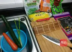 How to make homemade sushi Illustration 1