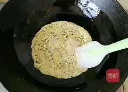 Sesame Egg Pancake Recipe Illustration 5