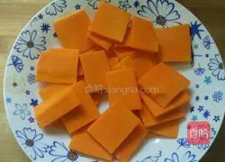 Pumpkin glutinous rice cake recipe 1