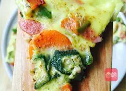 Italian egg pancake ~ Frittata recipe illustration 3