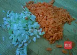 Carrot Egg pancake recipe 1