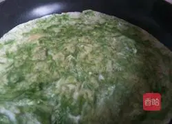 Illustration of how to make seaweed pancakes 5