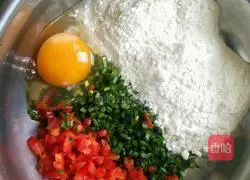 Illustration of how to make colorful pancakes 3