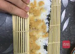 Illustration of how to make sushi 5