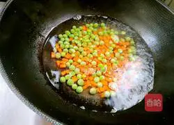 Illustration of how to make pea pancakes 5