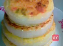 Illustration of how to make rice potato pancakes 10