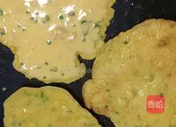 Illustration of how to make meat floss cake 4