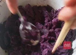 Purple potato cake recipe 2