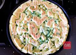 Illustration of how to make rapeseed egg pancake 6