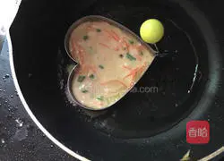 Illustration of how to make radish egg pancake 7