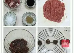 Beef crispy cakes: illustrations of how to make different home-style crispy cakes 1