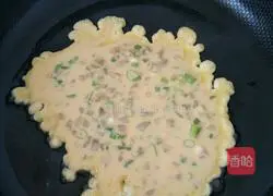 Illustration of how to make egg pancakes 7