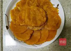 Illustration of how to make pan-fried pumpkin cake 6