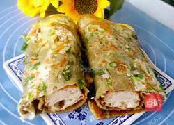 Illustration of making multigrain pancakes 9