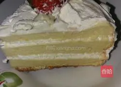 Illustration of how to make fruit cream cake 11