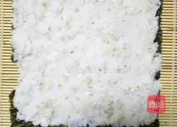 Illustration of how to make sushi 5