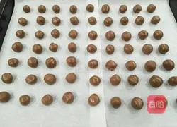 Illustration of how to make cocoa shortbread 8