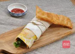 Illustration of how to make pancakes and fruits 7