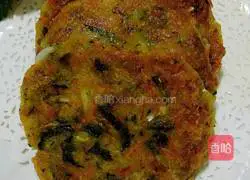 Five-vegetable pancake recipe 7
