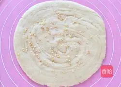 Milk-flavored sesame hand-shredded pancakes (pan version) illustration 13
