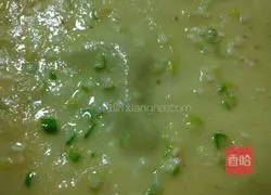 Illustration of how to make green onion and egg pancakes 8