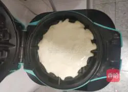 Breakfast machine glutinous rice waffles.Illustration of how to do it 7