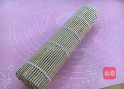 Illustrations of how to make sushi at home 10