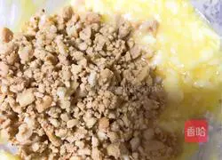 Illustration of how to make peanut almond cake 3