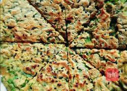 Illustration of how to make vegetable and sesame cakes 6