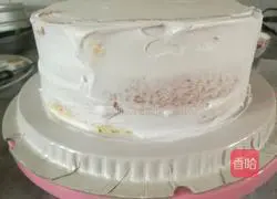 Illustration of how to make cream cake 6