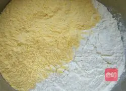 Milk-flavored corn cake recipe 1